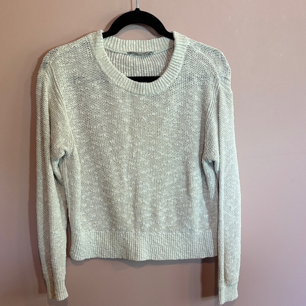 Women's Everlane Cream/Sand Sweater